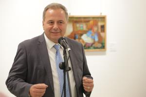 GLS Trebnje, odprtje razstave Hlebinska naiva 24102019, foto Alenka Strazisar Lamovsek (12)